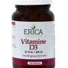 ERICA Vitamin D and E | Vitamin D3 10 Mcg 100 Tbl