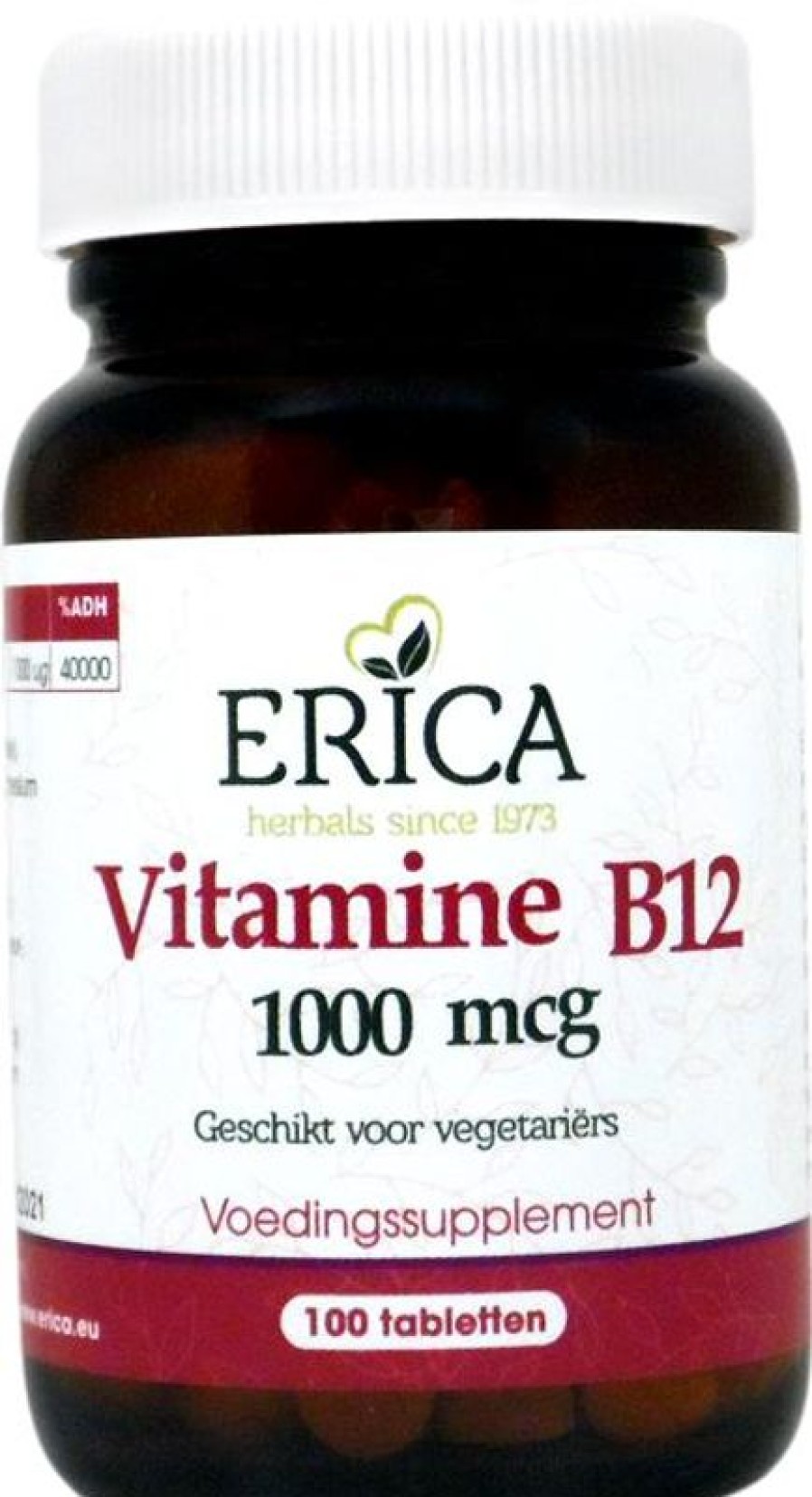 ERICA Vitamine B | Vitamin B12 1000 Mcg 100 Tabl Methylcobalamin