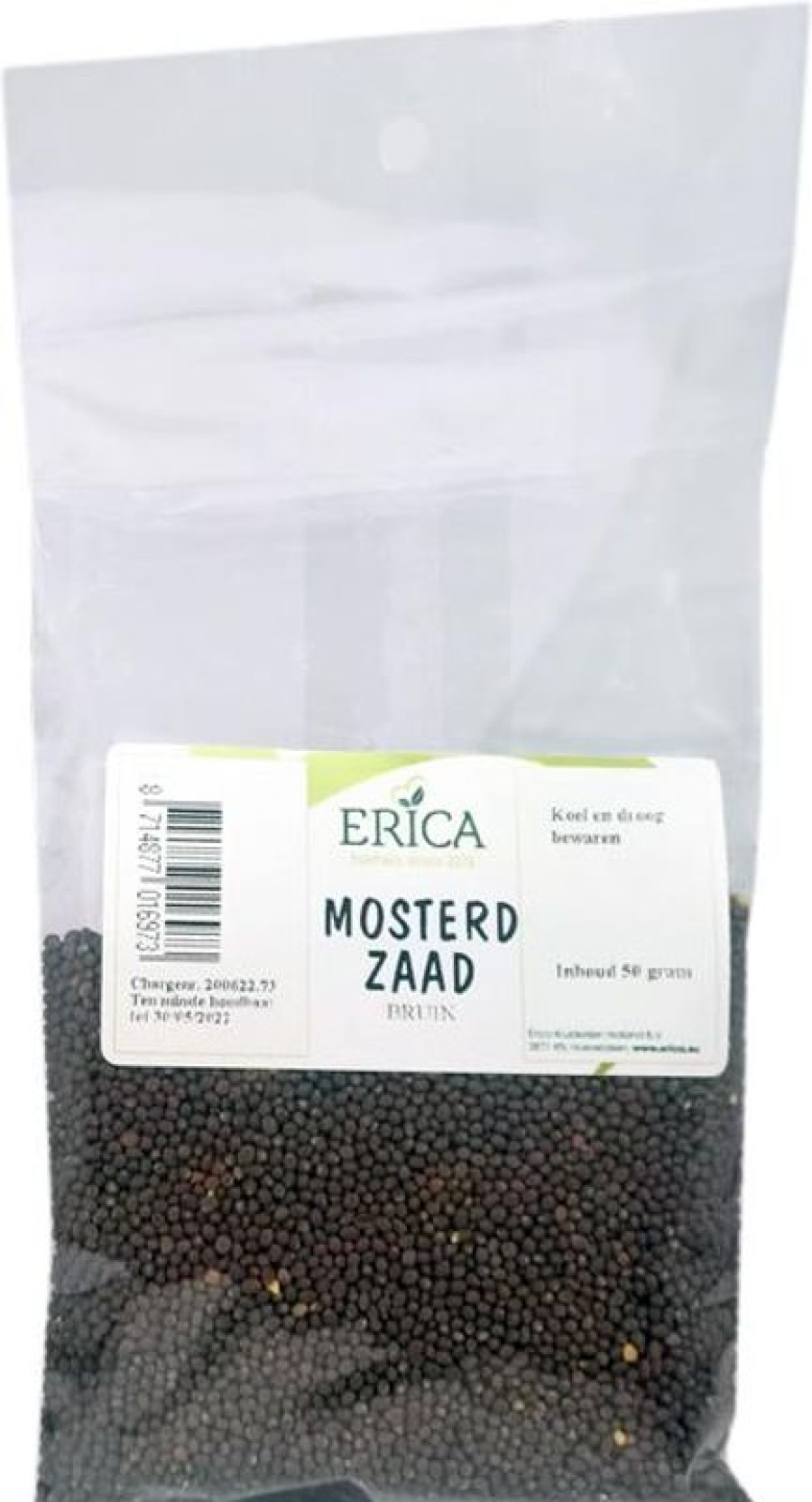 ERICA Spice Bags | Mustard Seed Brown 50 G