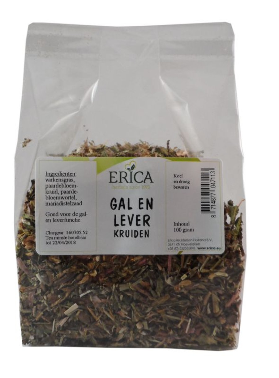 ERICA Herb mixes | Bile And Liver Herbs 100 G