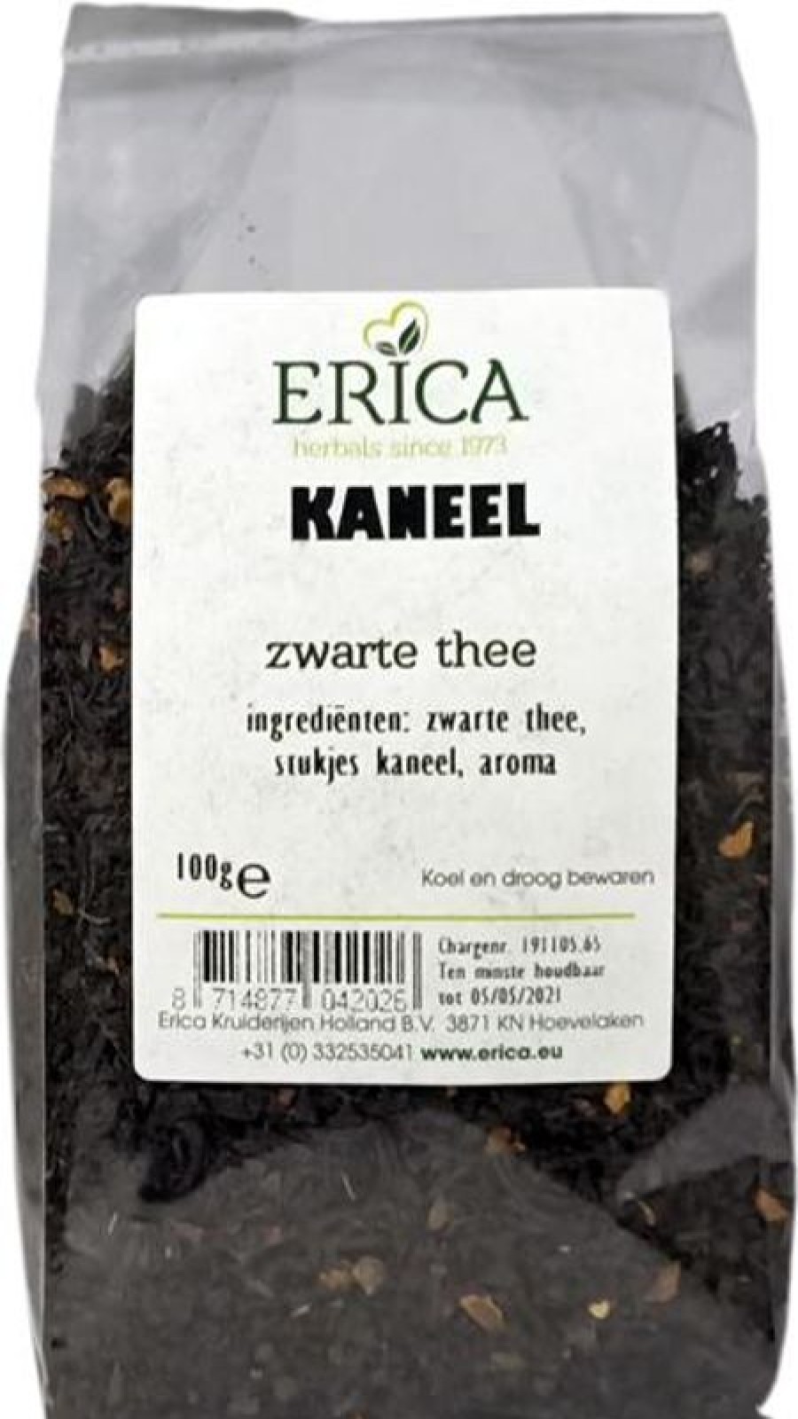 ERICA Black tea | Cinnamon Tea 100 G