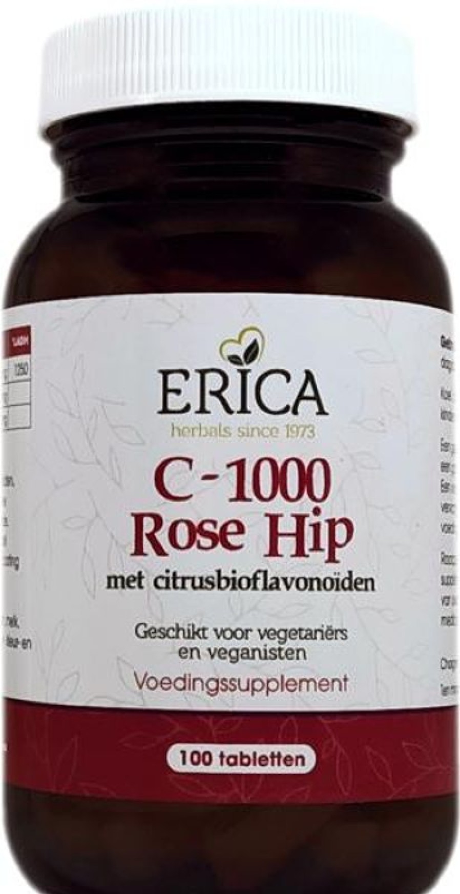 ERICA Resistance | Vitamin C 1000 Mg Rose Hip 100 Tbl