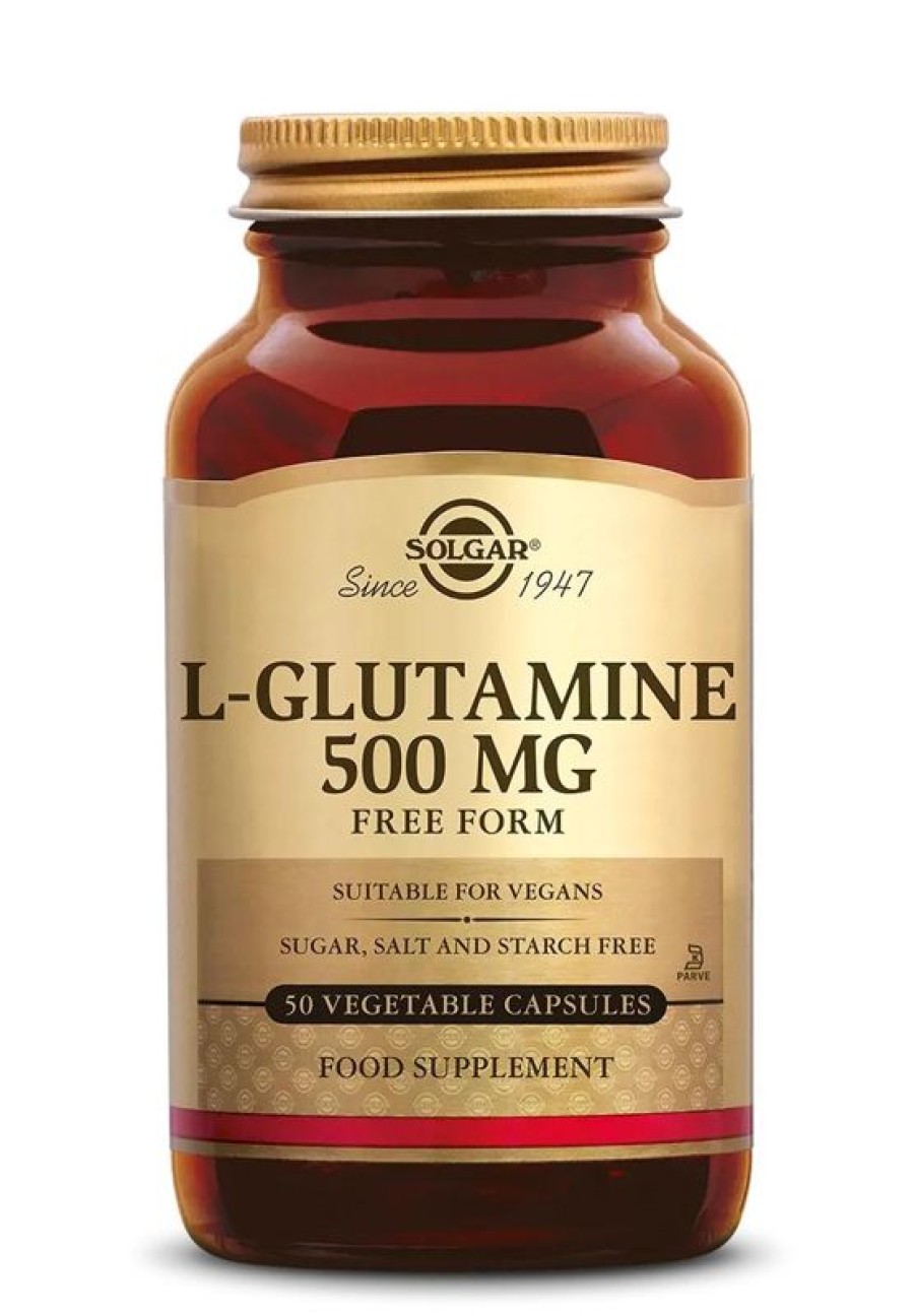 SOLGAR Amino acids | Solgar L-Glutamine 500 Mg 50 Plantaa