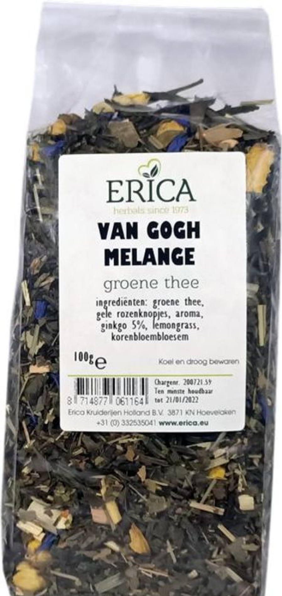 ERICA Herbal mix tea | Van Gogh Melange 100 G