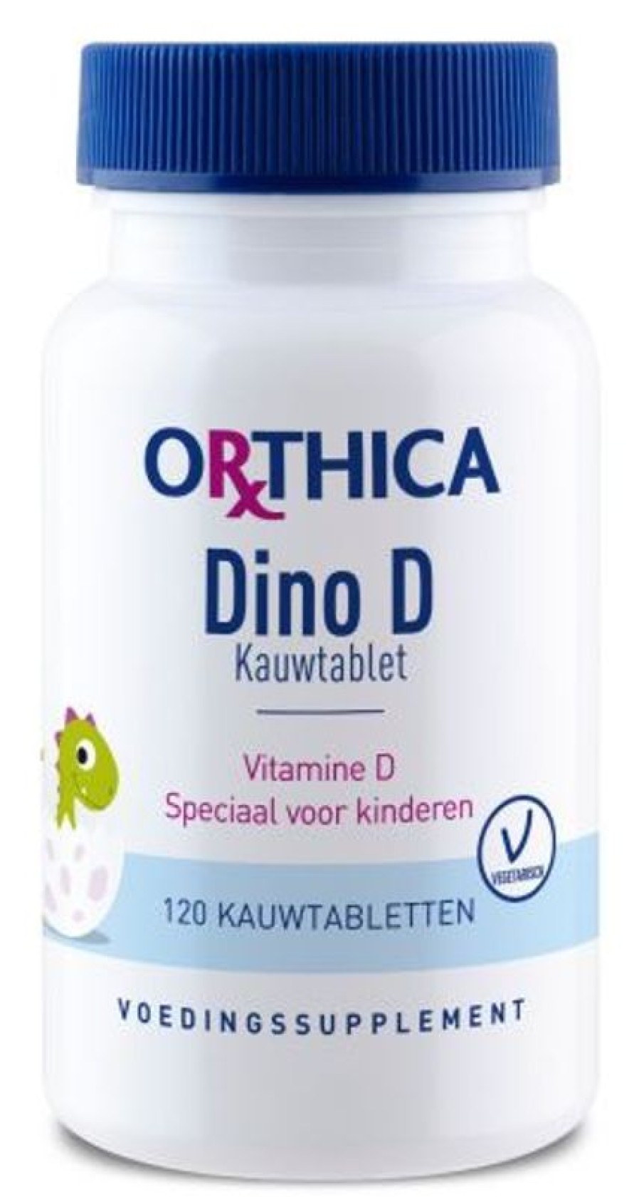 ORTHICA Vitamin D and E | Vitamin Chewable Tablet Dino 120 Pieces