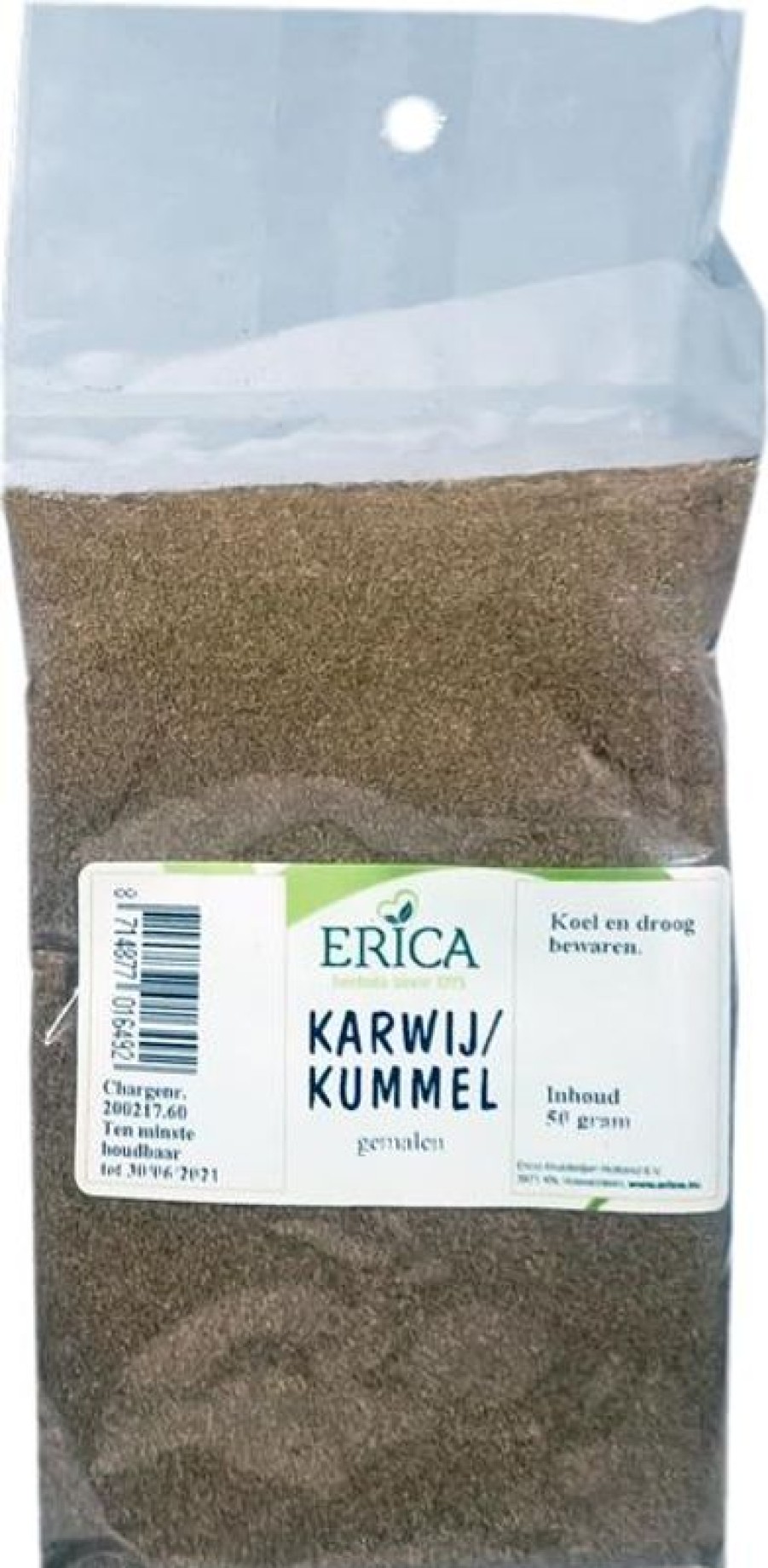 ERICA Spice Bags | Caraway (Kummel) Ground 50 G