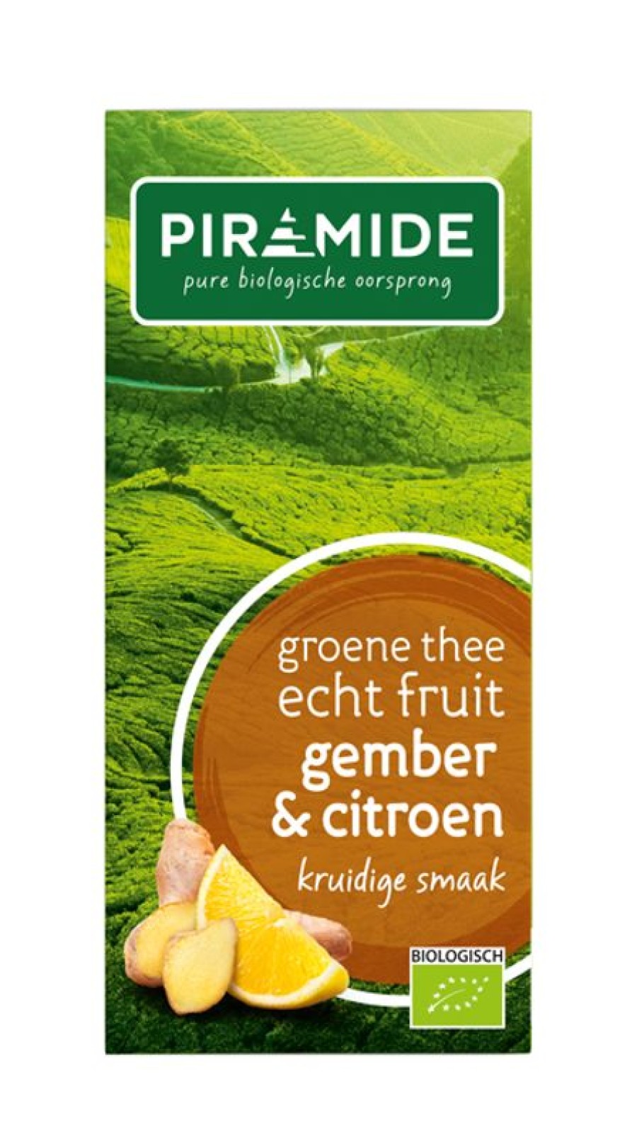 erica Green tea | Green Tea Ginger-Lemon 20 Sachets