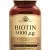 SOLGAR Vitamine B | Solgar Biotin 5000 Mcg 100 Planta Caps