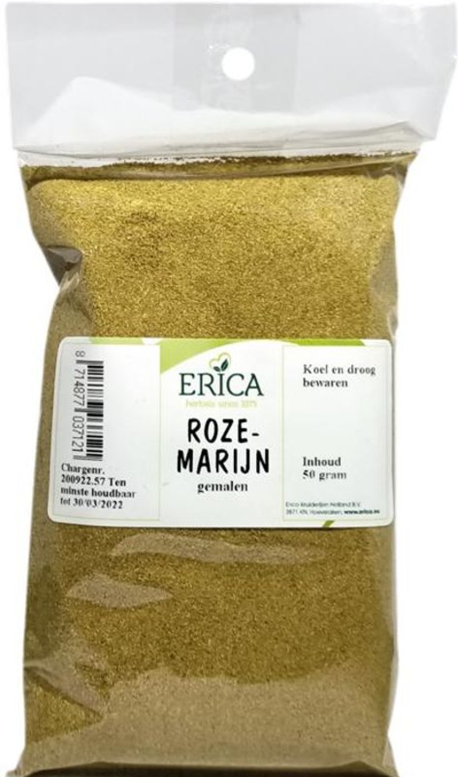 ERICA Spice Bags | Rosemary Ground 50 G