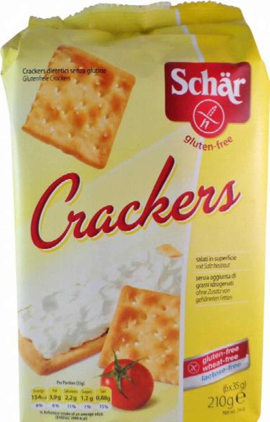 erica Gluten free | Dr.Schar Crackers Gluten Free 210 Grams