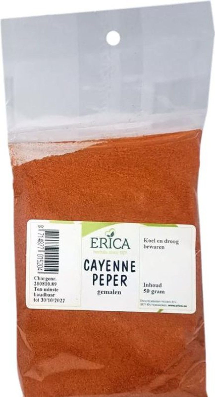 ERICA Spice Bags | Cayenne Pepper Ground 50 G