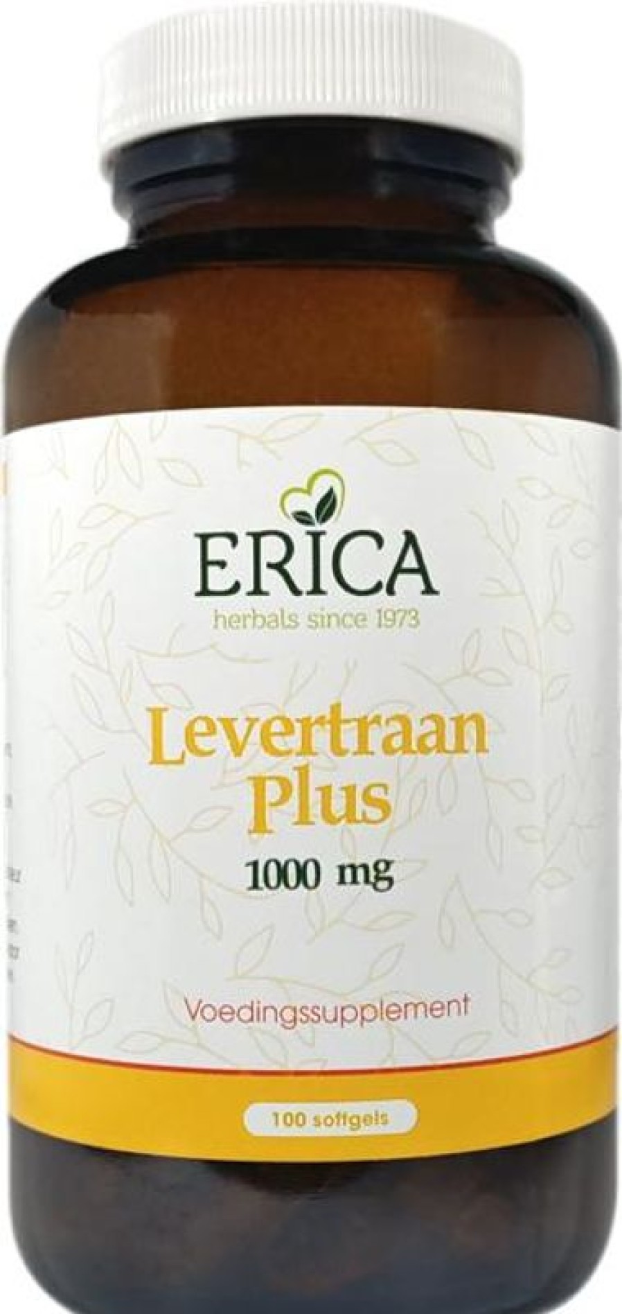 ERICA Vitamin D and E | Cod Liver Oil Plus 100 Sg