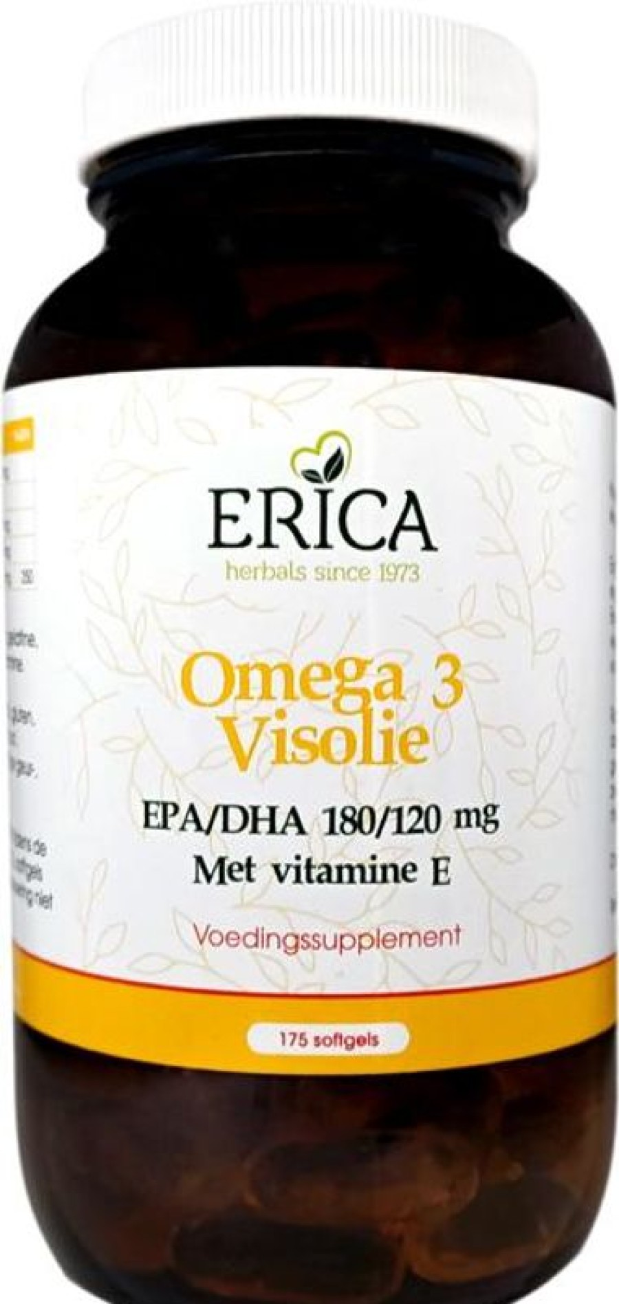 ERICA Omega Fatty Acids | Omega 3 Fish Oil 175 Softgels