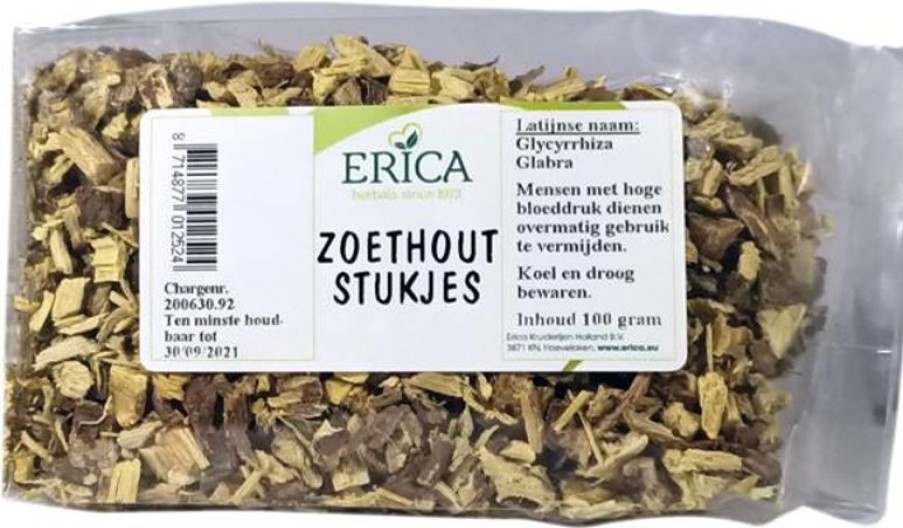 ERICA Spices | Licorice Sliced 100 G