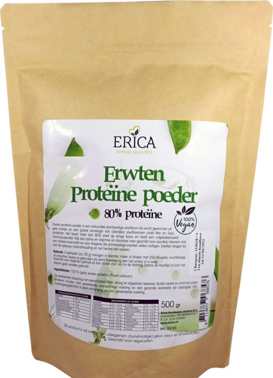 ERICA Vegan Nutrition | Pea Protein Powder 500 G