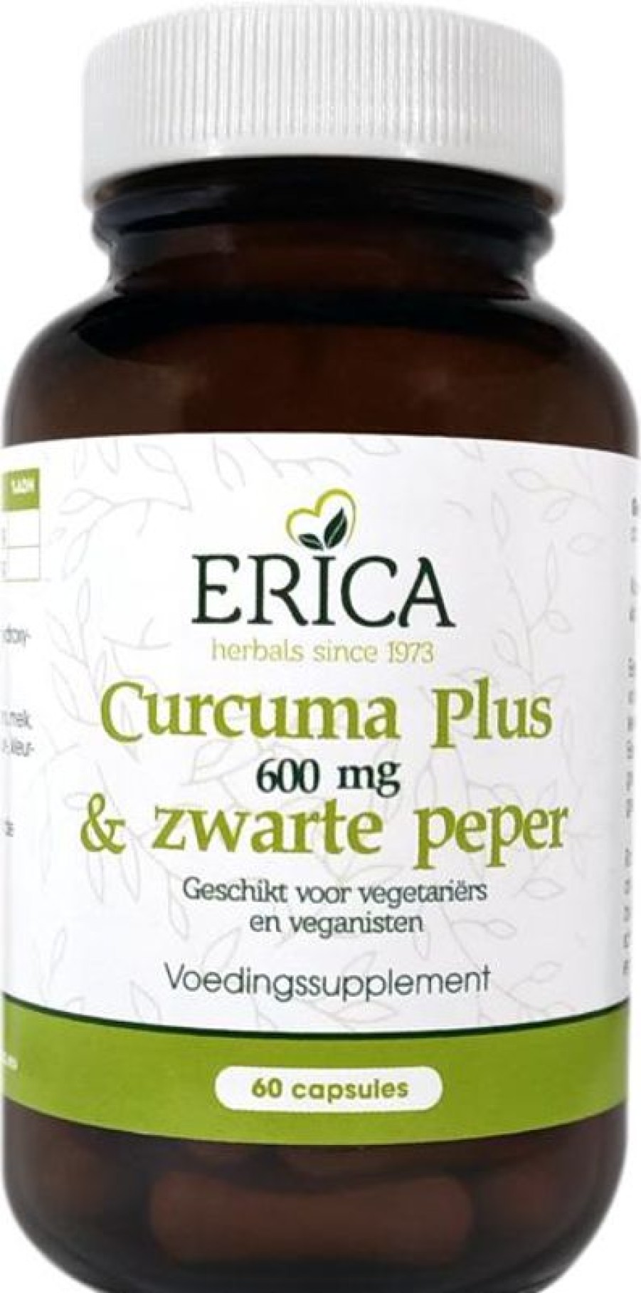 ERICA Resistance | Curcuma Plus 600mg with Black Pepper 60 Caps