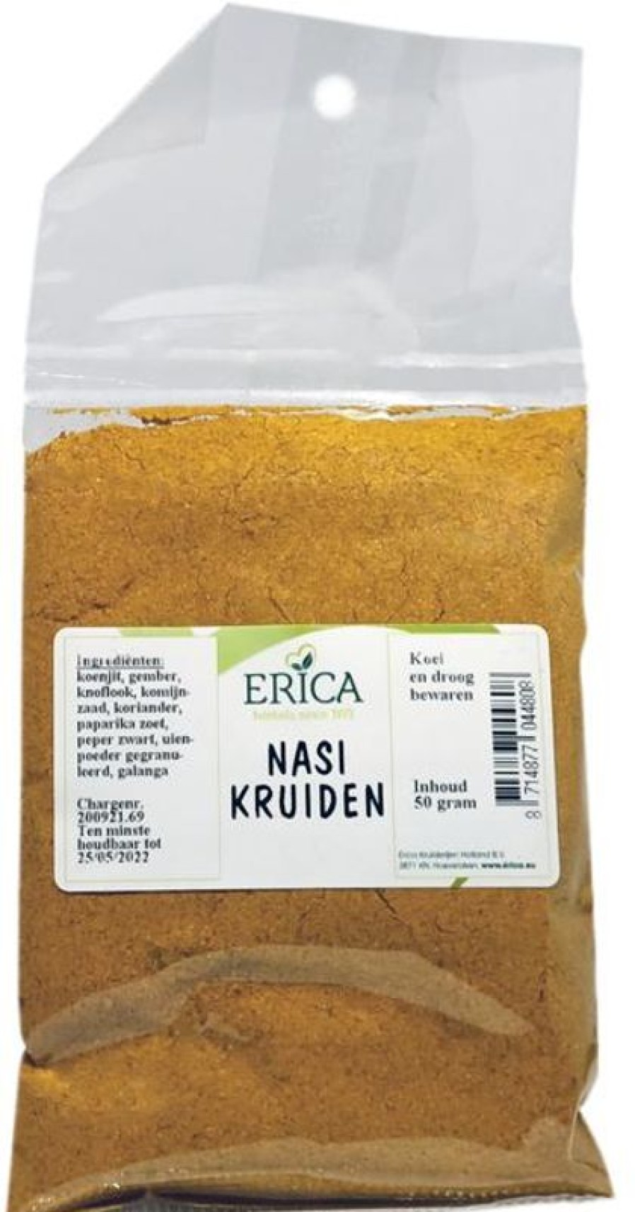 ERICA Spice Bags | Nasi Herbs Ground 50 G