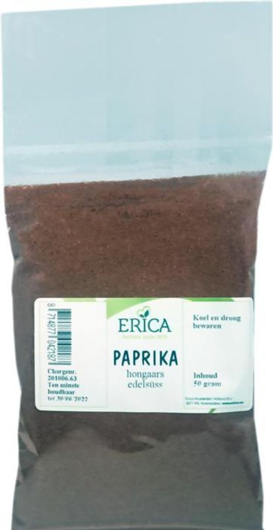 ERICA Spice Bags | Paprika Hungarian (Edelsuss) 50 G