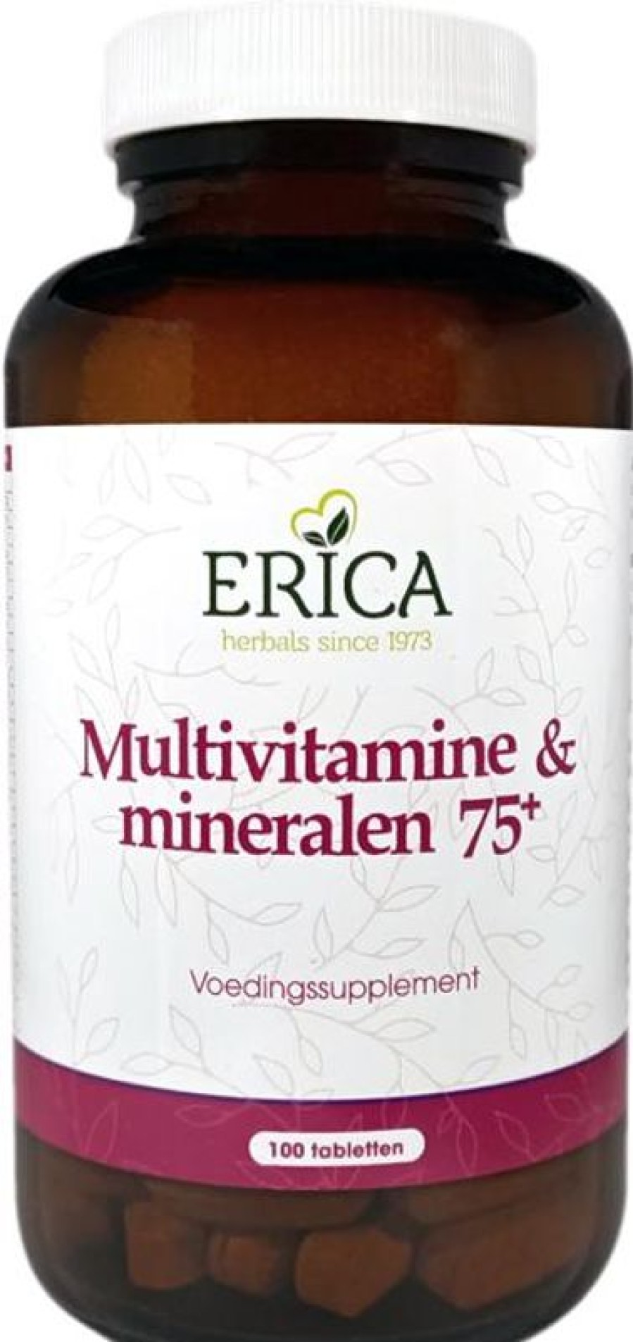 ERICA Energy | Vitamins Minerals 75+ Tablets 100 Tablets