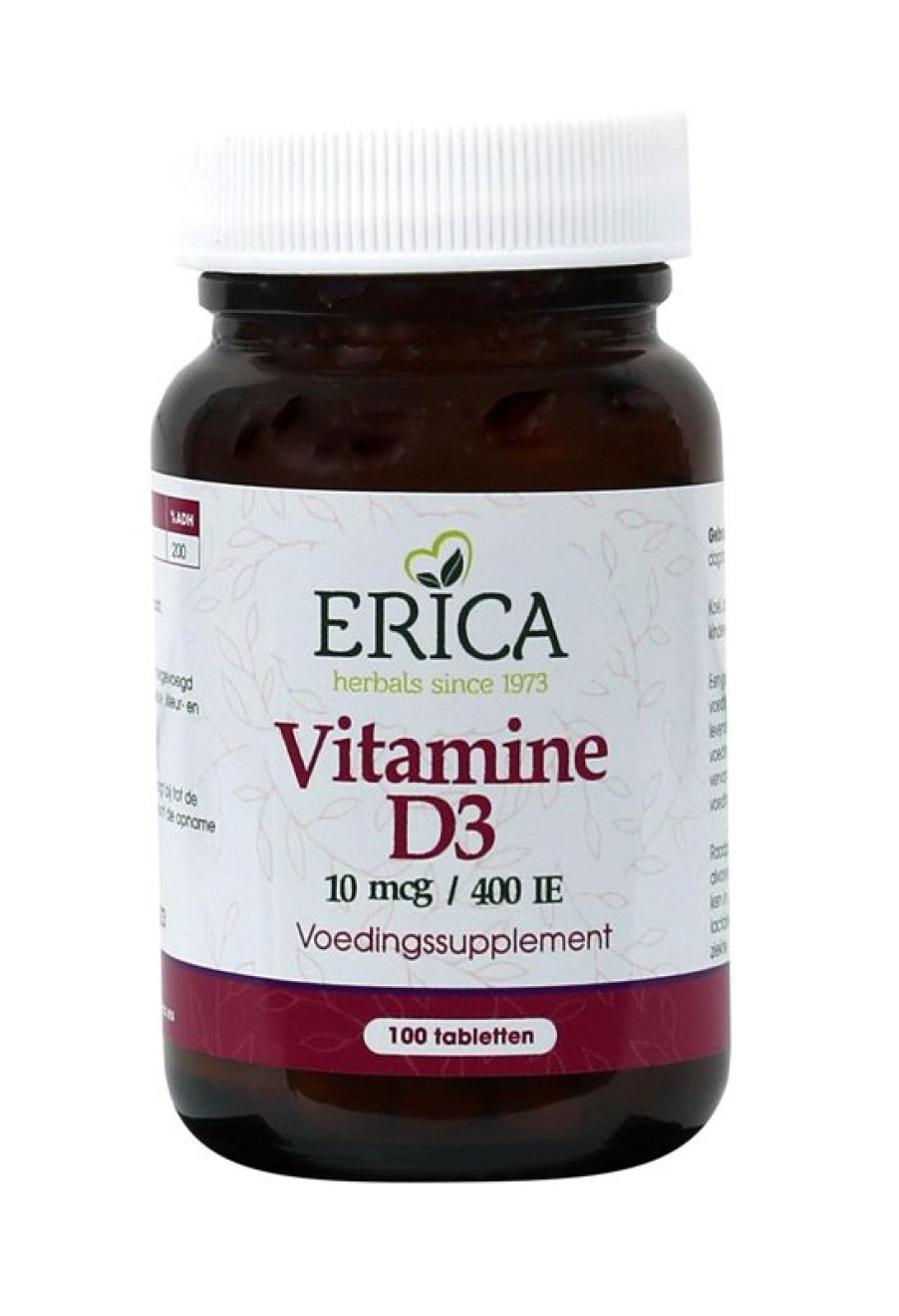 ERICA Resistance | Vitamin D3 10 Mcg 100 Tbl