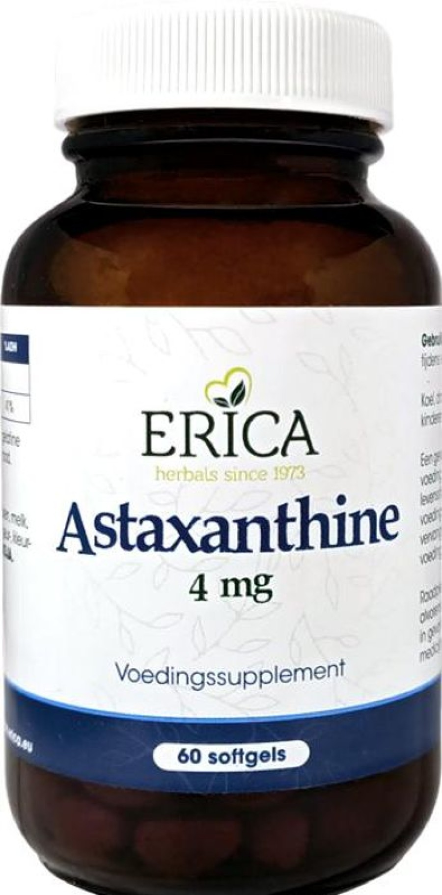 ERICA Antioxidants | Astaxanthin 4 Mg 60 Sg