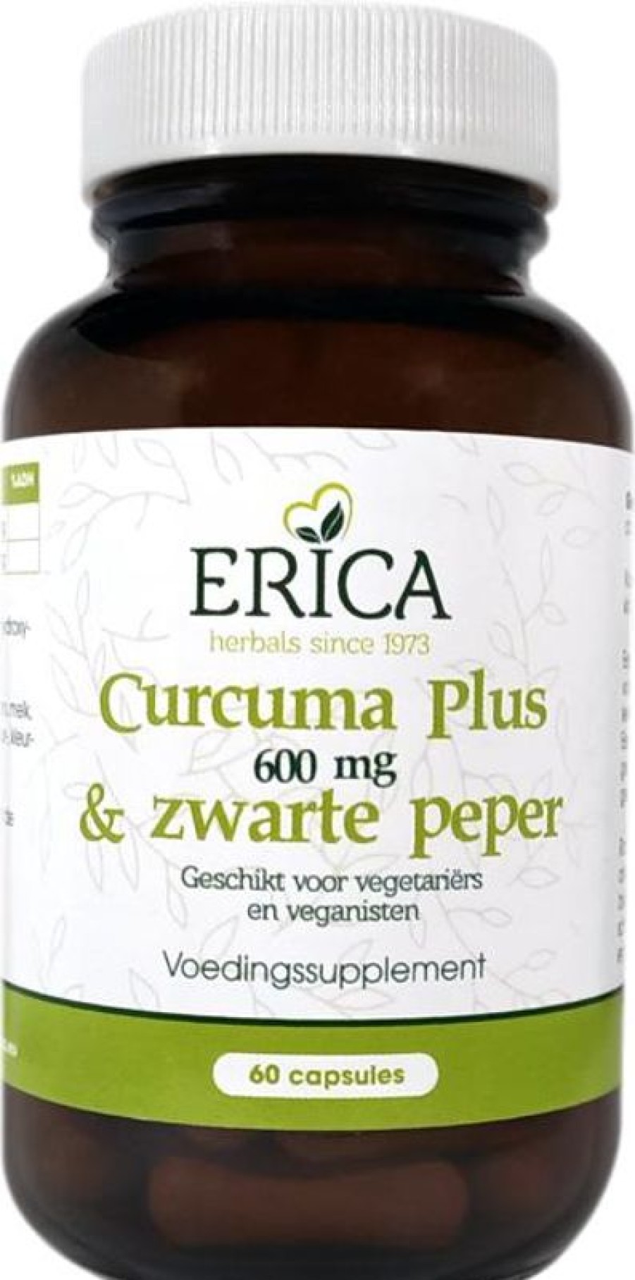 ERICA Muscles and joints | Curcuma Plus 600mg with Black Pepper 60 Caps