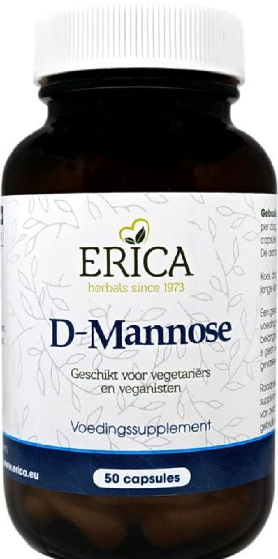 ERICA Urinary tract | D-Mannose Capsules 50 Caps, 600Mg