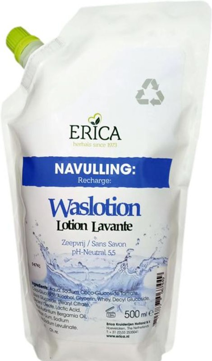 ERICA Acne | Washing Lotion Soap-free Refill 500 Ml