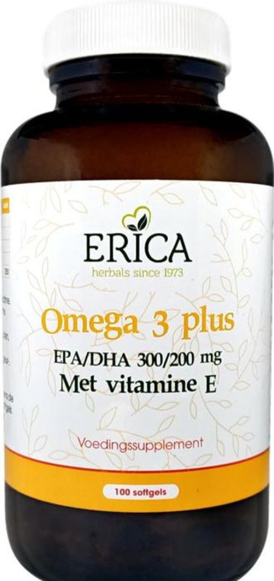 ERICA Omega Fatty Acids | Omega 3 Plus 100 Softgels