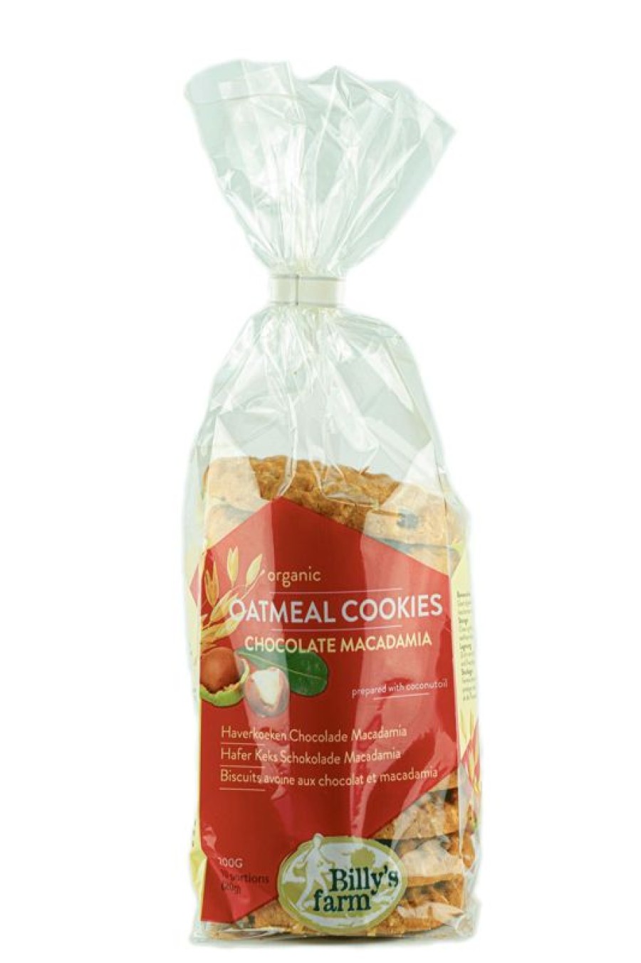 erica Cookies | Oatcakes Chocolate-Macadamia 200 Grams