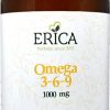 ERICA Omega Fatty Acids | Omega 3-6-9 Softgels 1000 Mg 100 Pcs