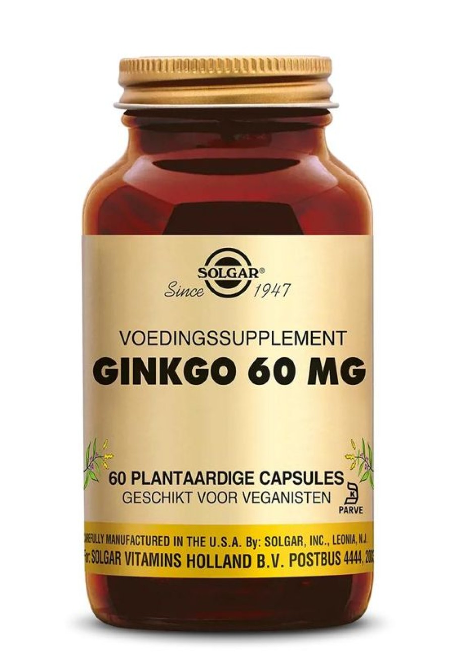 SOLGAR Heart and vessels | Solgar Ginkgo 60 Mg Vegetable 60Cap