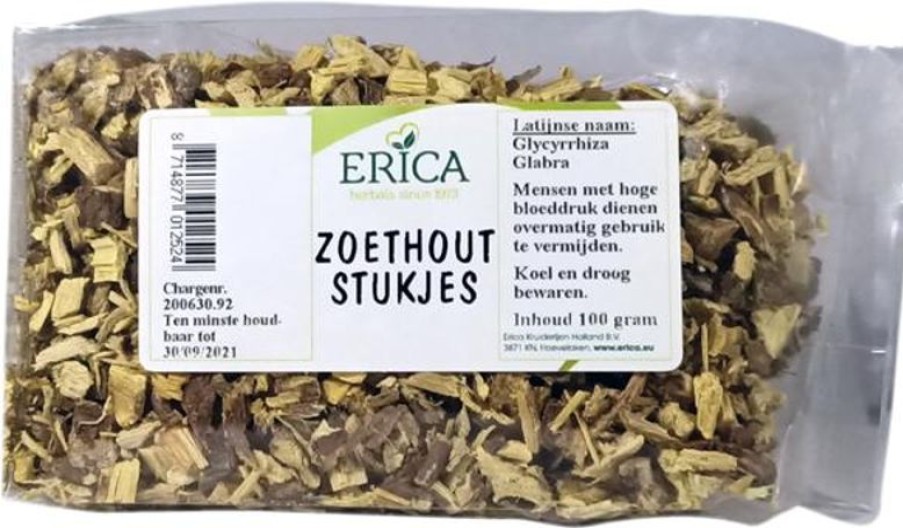 ERICA Herbal tea Single | Licorice Sliced 100 G