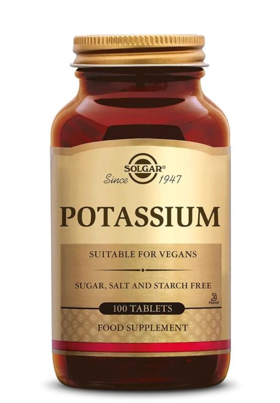 SOLGAR Minerals | Solgar Potassium Potassium 100Tab