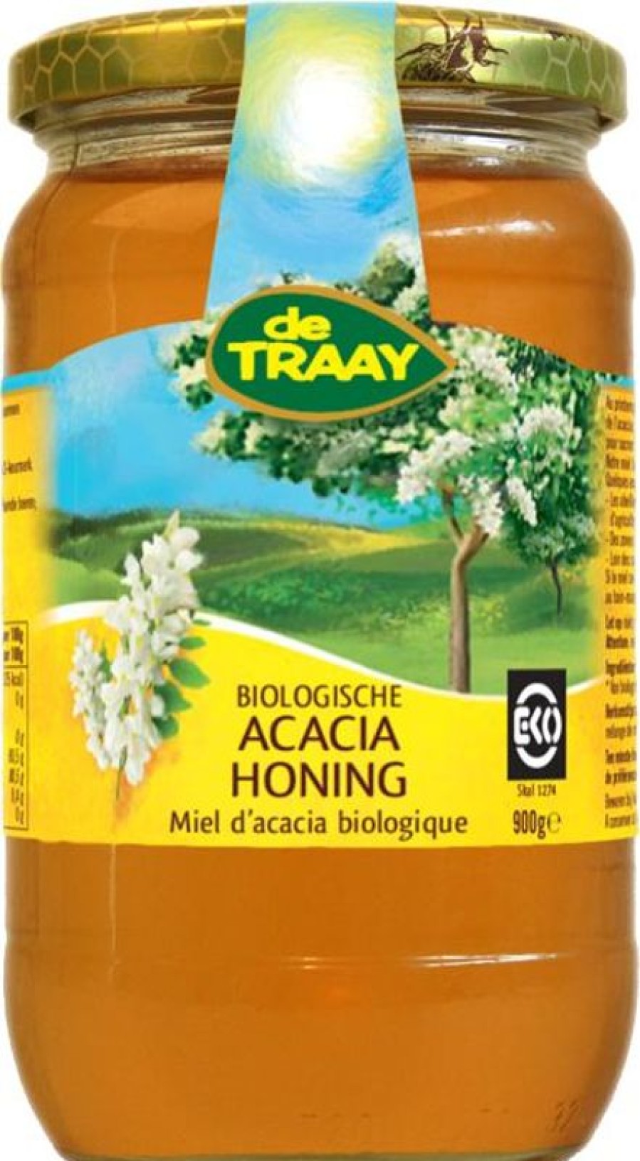 TRAAY Honey | Acacia honey (6) 900 Grams