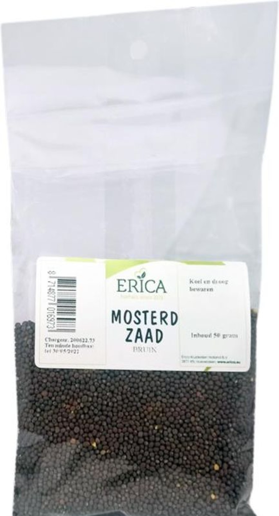 ERICA Spice Bags | Mustard Seed Brown 50 G