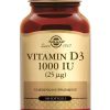 SOLGAR Vitamin D and E | Solgar Vitamin D-3 25 Ug/1000 IU So 100 St