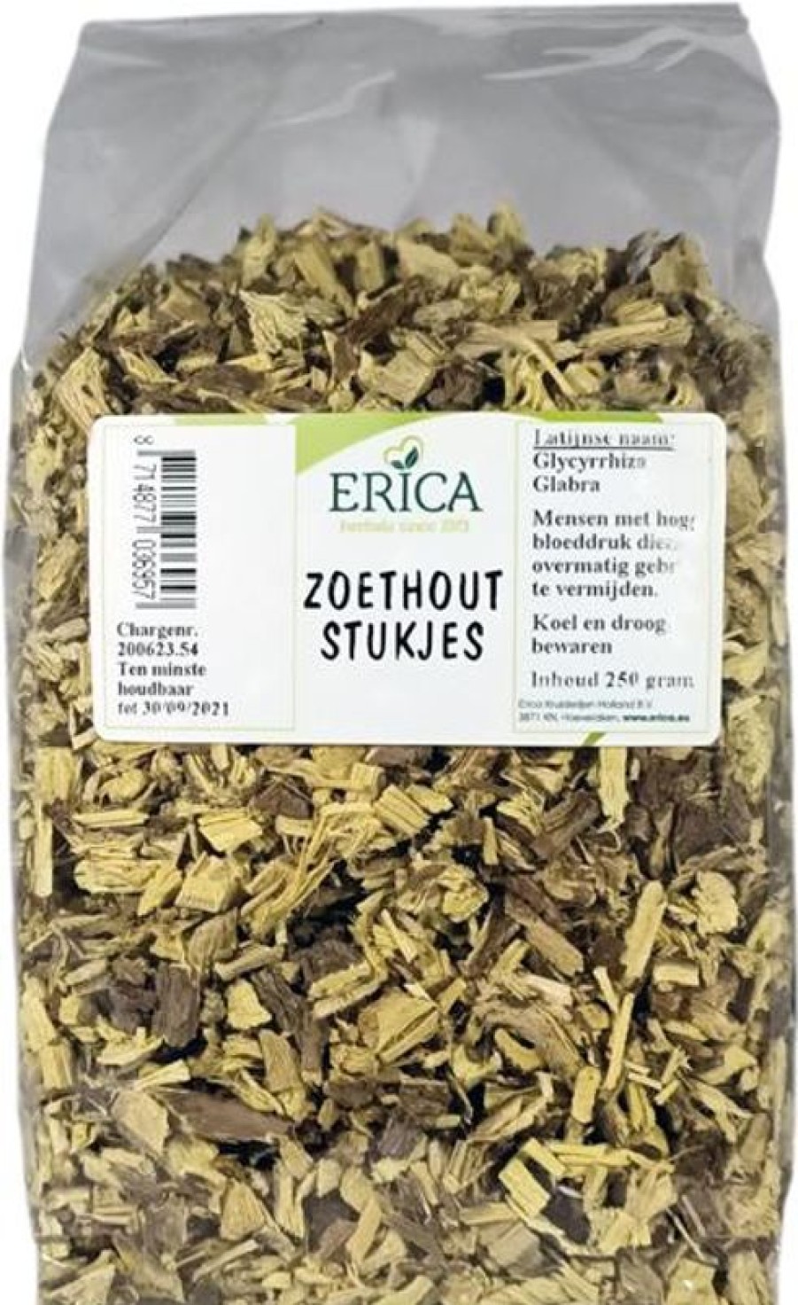 ERICA Spices | Licorice Sliced 250 G