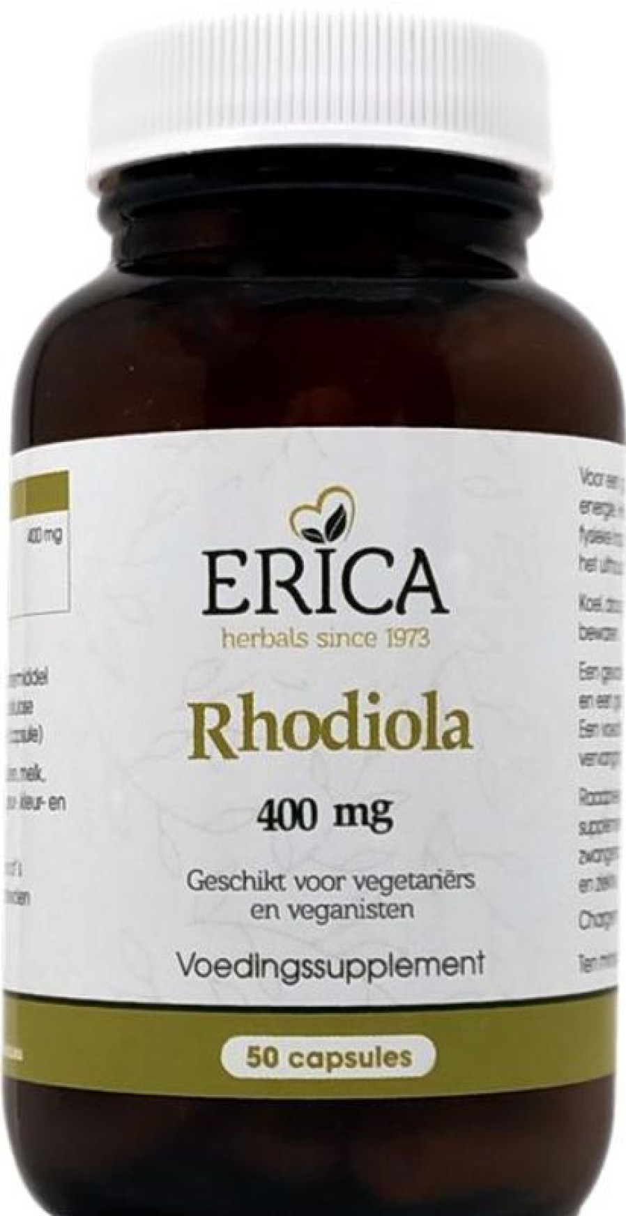 ERICA Energy | Rhodiola Capsules 50 Caps