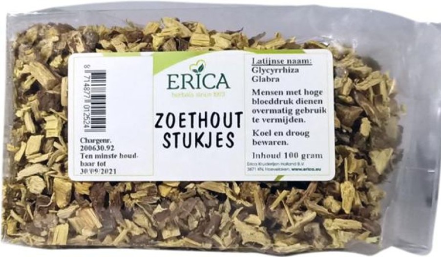 ERICA Spices | Licorice Sliced 100 G