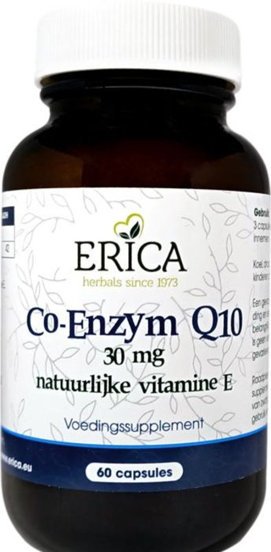 ERICA Energy | Co-Enzyme Q10 (30Mg) 60 Caps