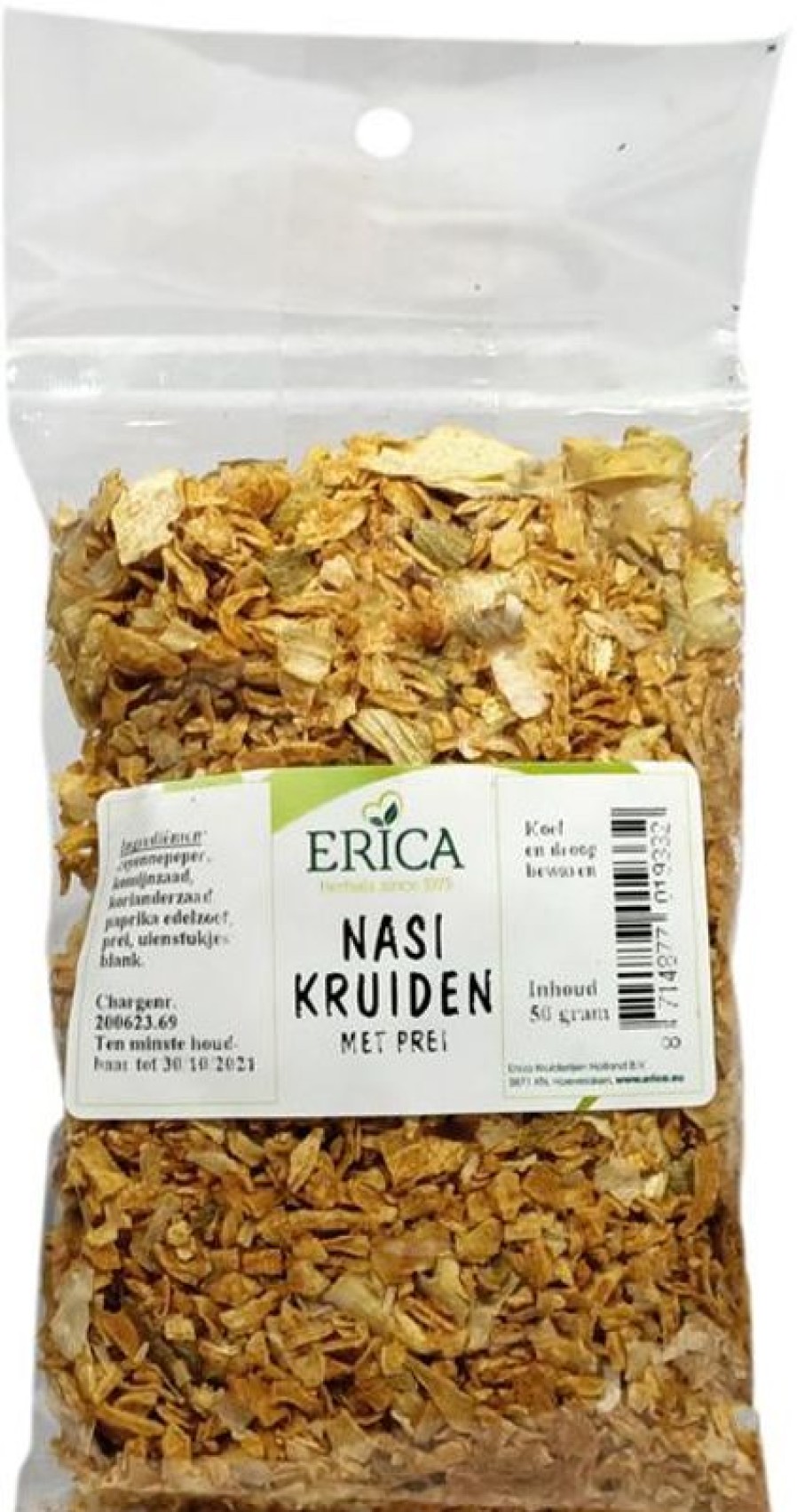 ERICA Spice Bags | Nasi Herbs Coarse (with Leek) 50 G