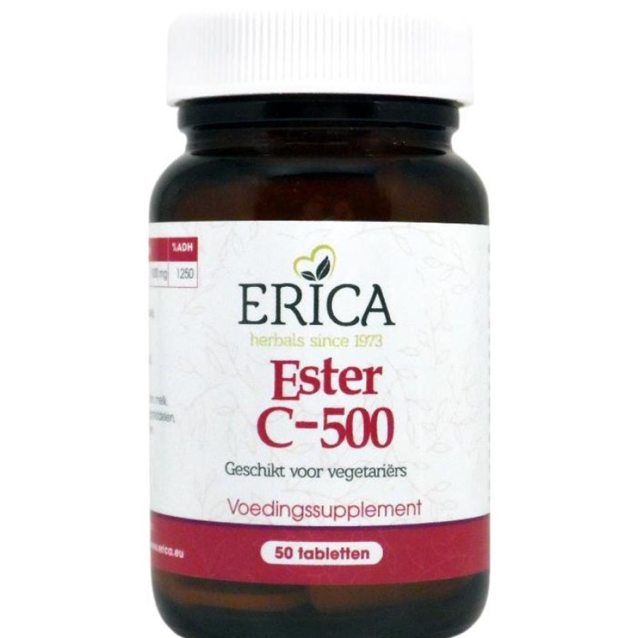 ERICA Vitamin C | Ester C 500 Tablets 50 Pcs