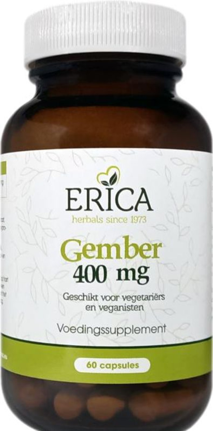 ERICA Digestion | Ginger 400Mg 60 Caps