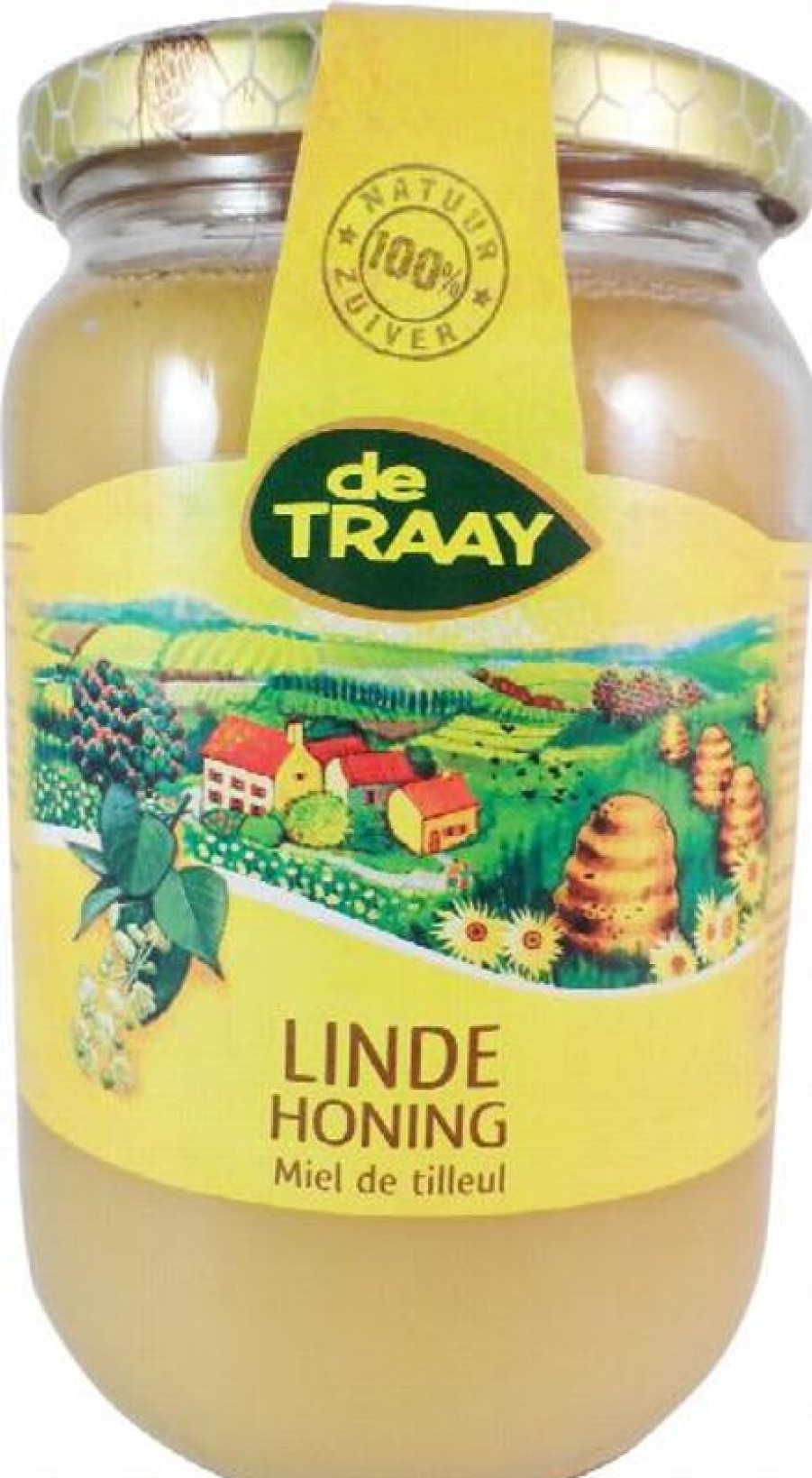 TRAAY Honey | De Traay Honey Linden Cream 900 Grams