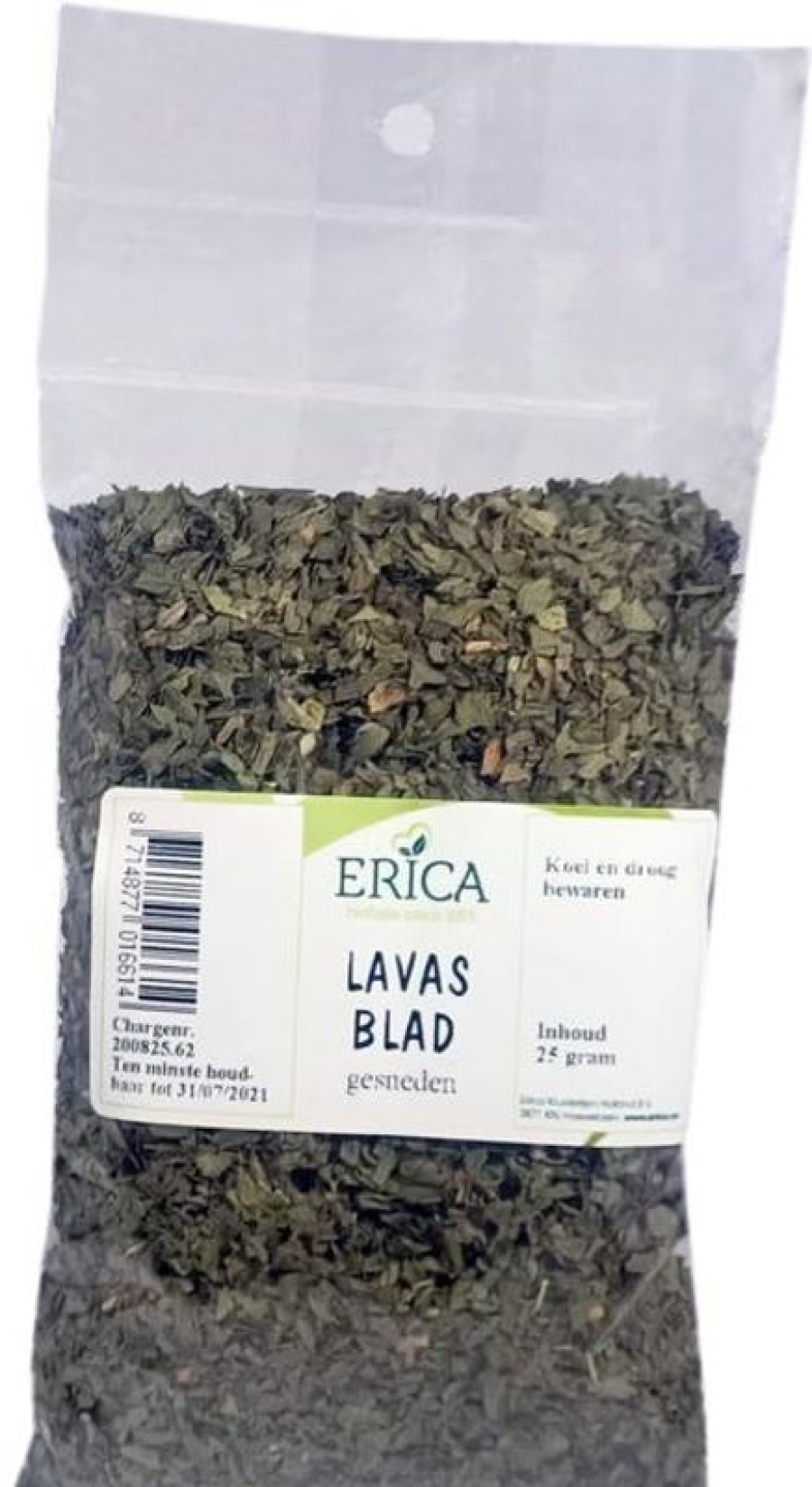 ERICA Spice Bags | Lovage Leaf Cut 25 G