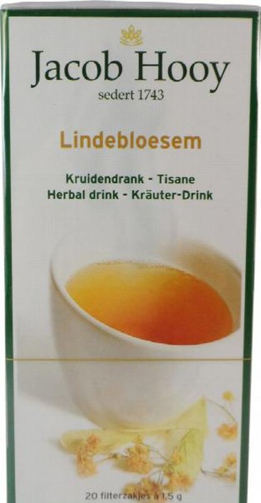 erica Herbal tea Single | Hooy Linden Blossom Tea Bags 20S