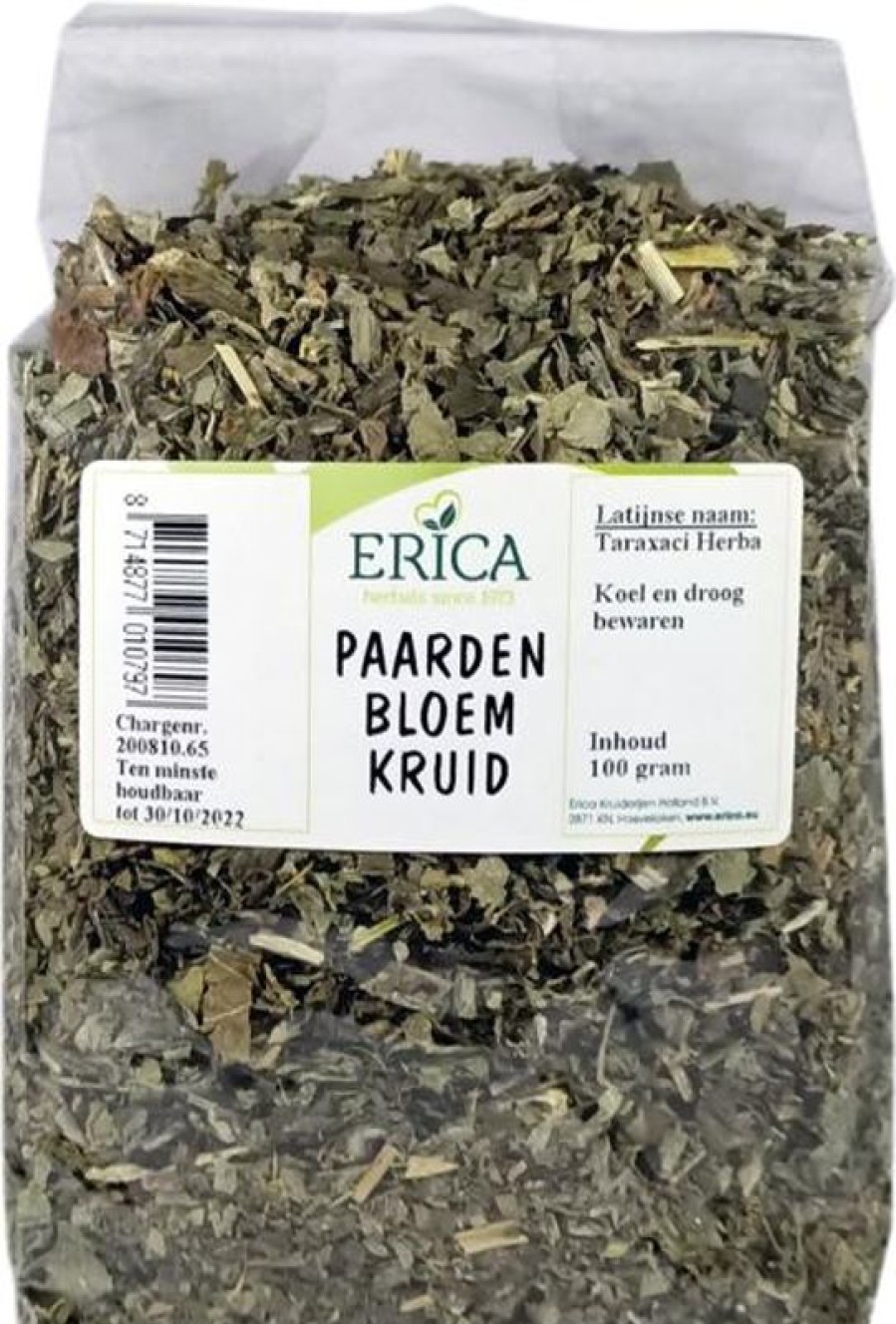 ERICA Herbal tea Single | Dandelion Herb 100 G