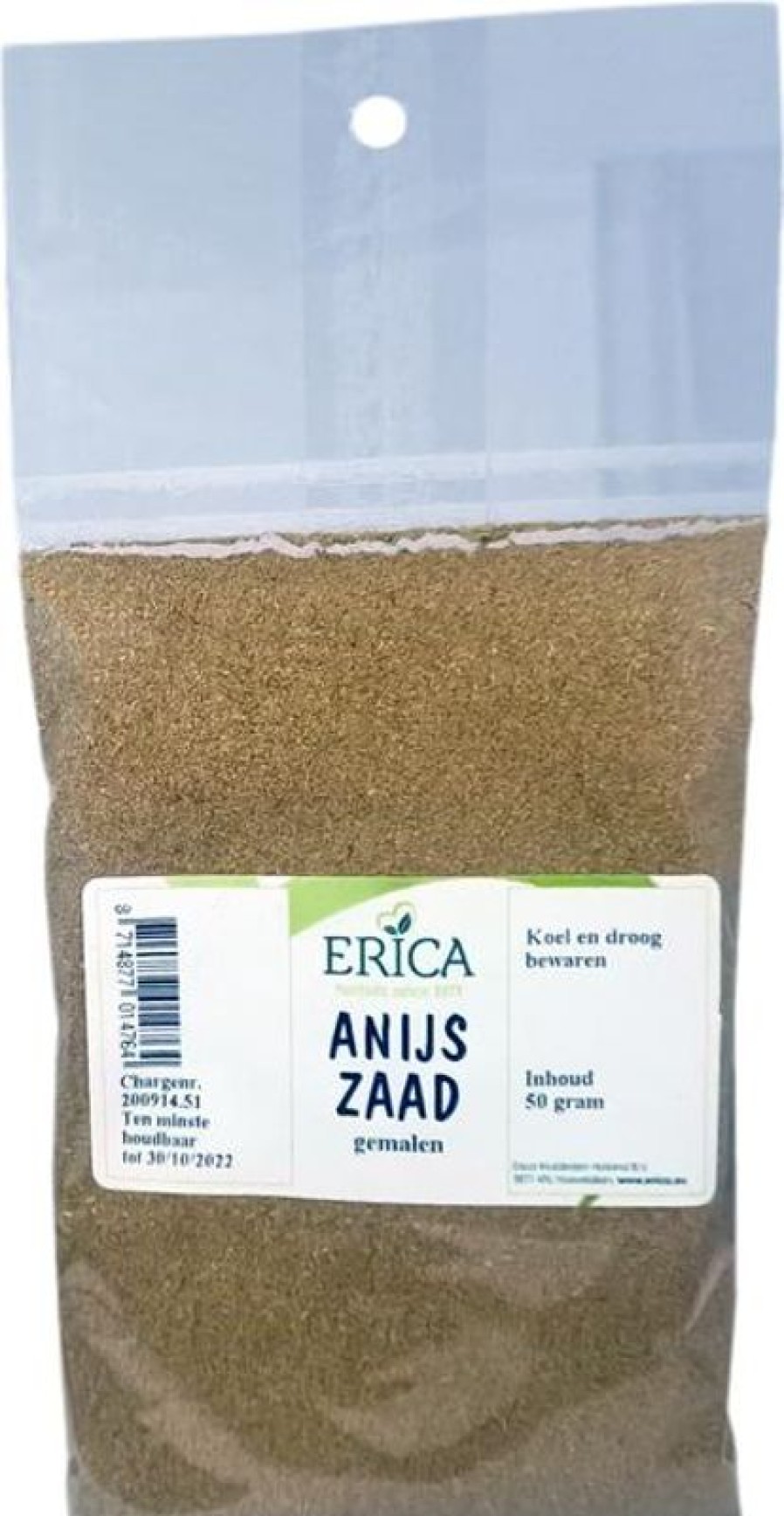 ERICA Spice Bags | Anise Seed Ground (Anise Powder) 50 G