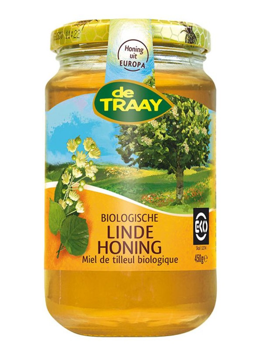 TRAAY Honey | De Traay Honey Linde Eko 350 Grams